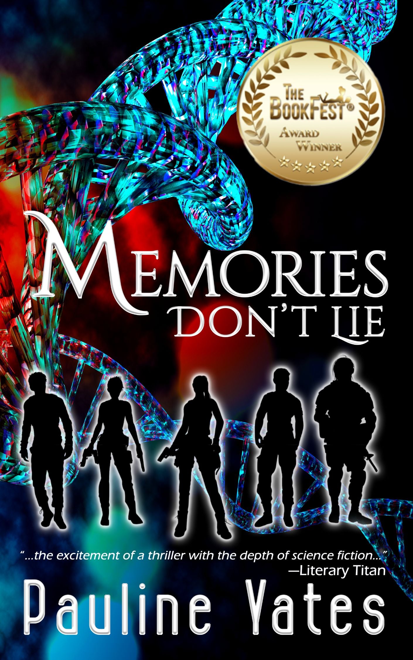 Psychological thriller or dark fiction cover for Memories Don't Lie, exploring trauma and truth.