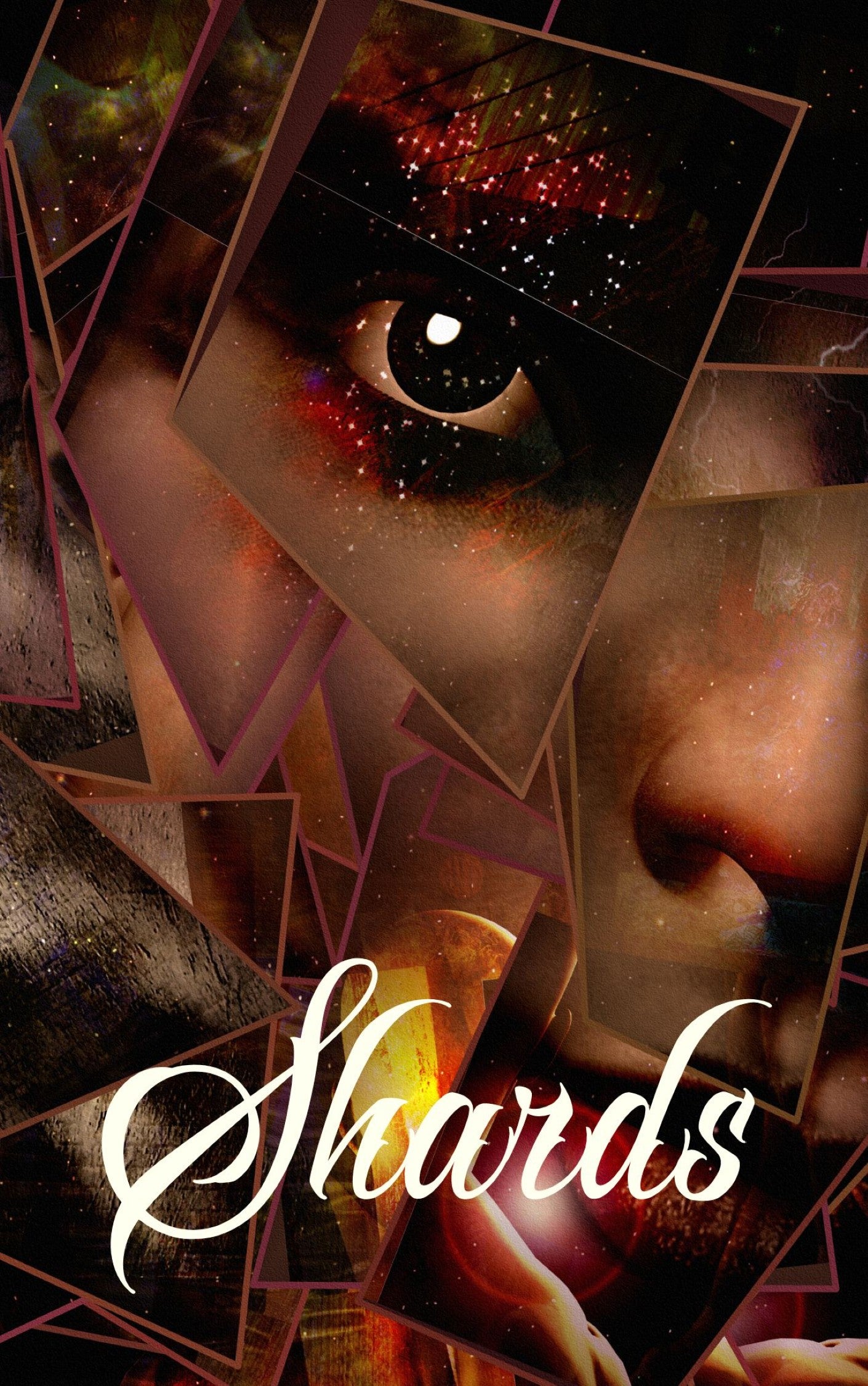 Cover of Shards, a 2024 mental health poetry anthology from The Ravens Quoth Press featuring diverse global poets exploring trauma, illness, and emotional recovery.